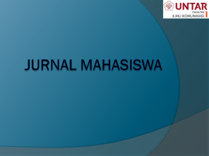 Jurnal Mahasiswa