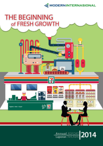 Annual Report 2014 : The Beginning of Fresh
