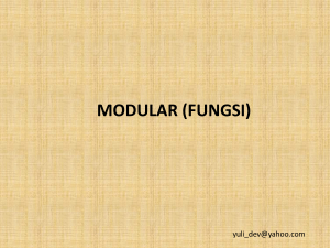 Part 6 (Modular fungsi) - E