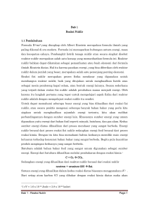 Reaksi Nuklir - Media Nuklir Indonesia