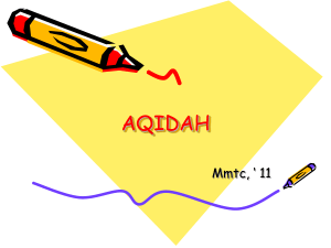 AQIDAH