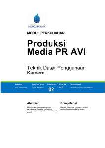 Modul Produksi Media PR Audiovisual [TM2]