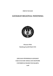 geografi regional indonesia