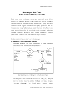 Rancangan Basis Data