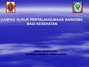 Dampak Buruk Penyalahgunaan Narkoba Bagi Kesehatan