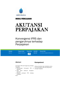 Modul Akuntansi Perpajakan [TM2]