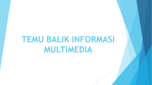 Prinsip Sistem Temu kembali Informasi Multimedia