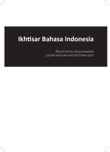 Ikhtisar Bahasa Indonesia