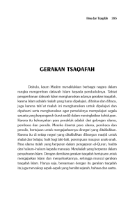 gerakan tsaqafah - Hizbut Tahrir Indonesia