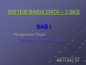Tugas Sistem Basis Data
