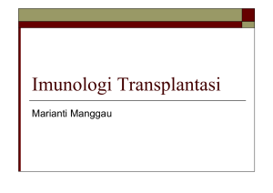 Imunologi Transplantasi