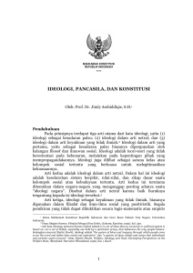ideologi dan konstitusi negara republik indonesia