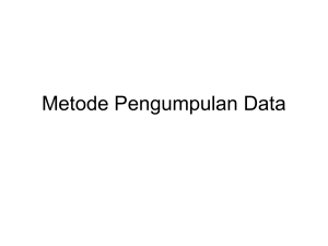 Metode Pengumpulan Data