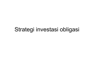 Strategi investasi obligasi