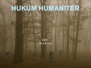 HUKUM HUMANITER