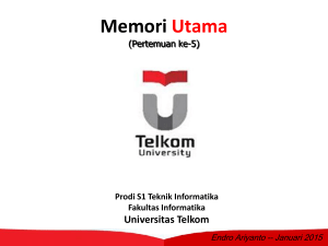 Memory plane - Telkom University