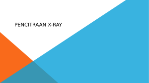 PENCITRAAN X-RAY
