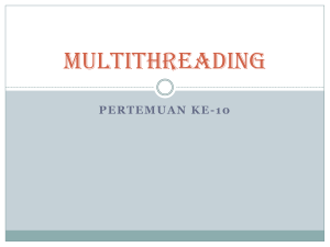 multithreading