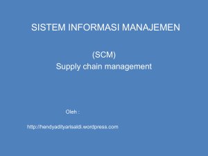 Supply Chain Management