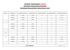 journal-magang-pemasaran-harian