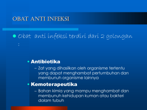 Obat Anti Infeksi