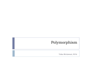 Polymorphism - Informatika Unsyiah