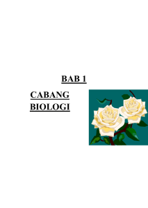 bab 1 cabang biologi