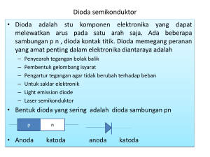Dioda semikonduktor