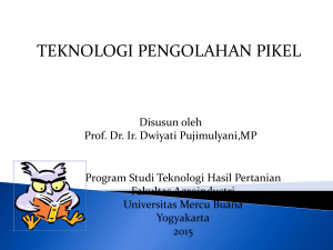 VI. Tek pengolh PIKEL - Universitas Mercu Buana Yogyakarta