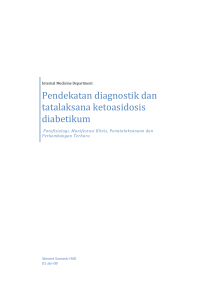 Pendekatan diagnostik dan tatalaksana ketoasidosis diabetikum