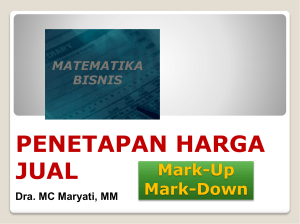 Markup dan Markdown - E