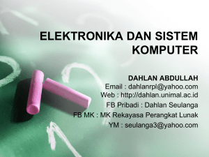 elektronika dan sistem komputer - Dahlan Abdullah