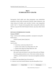 pemrograman grafik - Politeknik Elektronika Negeri Surabaya