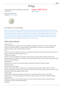 Priligy - ED farmasi Indonesia