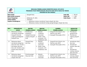 GARIS BESAR PROGRAM PENGAJARAN