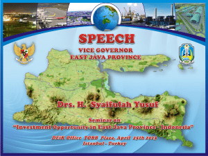 The Government of East Java Province