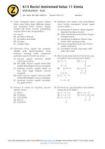 K13 Revisi Antiremed Kelas 11 Kimia