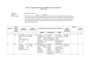 RENCANA PROGRAM KEGIATAN PEMBELAJARAN SEMESTER