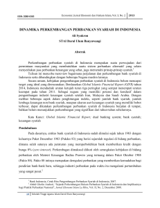 dinamika perkembangan perbankan syariah di indonesia