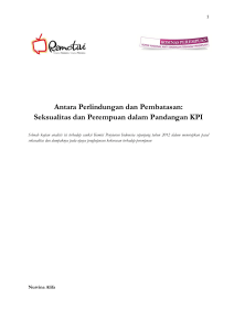 Antara Perlindungan dan Pembatasan: Seksualitas dan