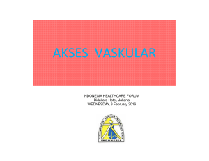 Workshop RS - Akses Vaskular