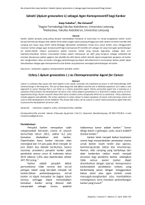Seledri (Apium graveolens L) - Jurnal Fakultas Kedokteran