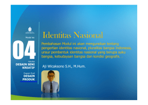 Identitas Nasional - Universitas Mercu Buana