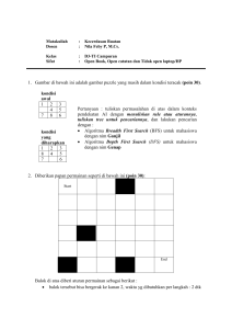 1. Gambar di bawah ini adalah gambar puzzle yang masih dalam