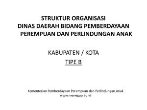 Seksi Pelembagaan Pemenuhan Hak dan Perlindungan Anak