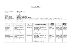 silabus - mata kuliah ubhara surabaya