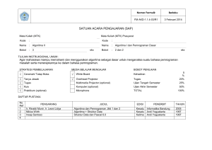 Nomor Formulir Berlaku FM AKD-1.1.4