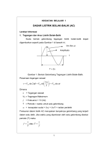 kegiatan belajar i - Ilmu Listrik Website