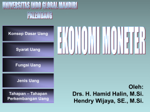 Drs. H. Hamid Halin, M.Si. Hendry Wijaya, SE., M.Si.