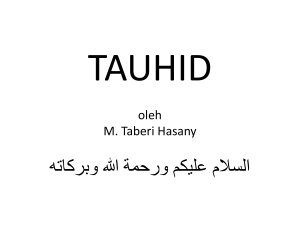 TAUHID
